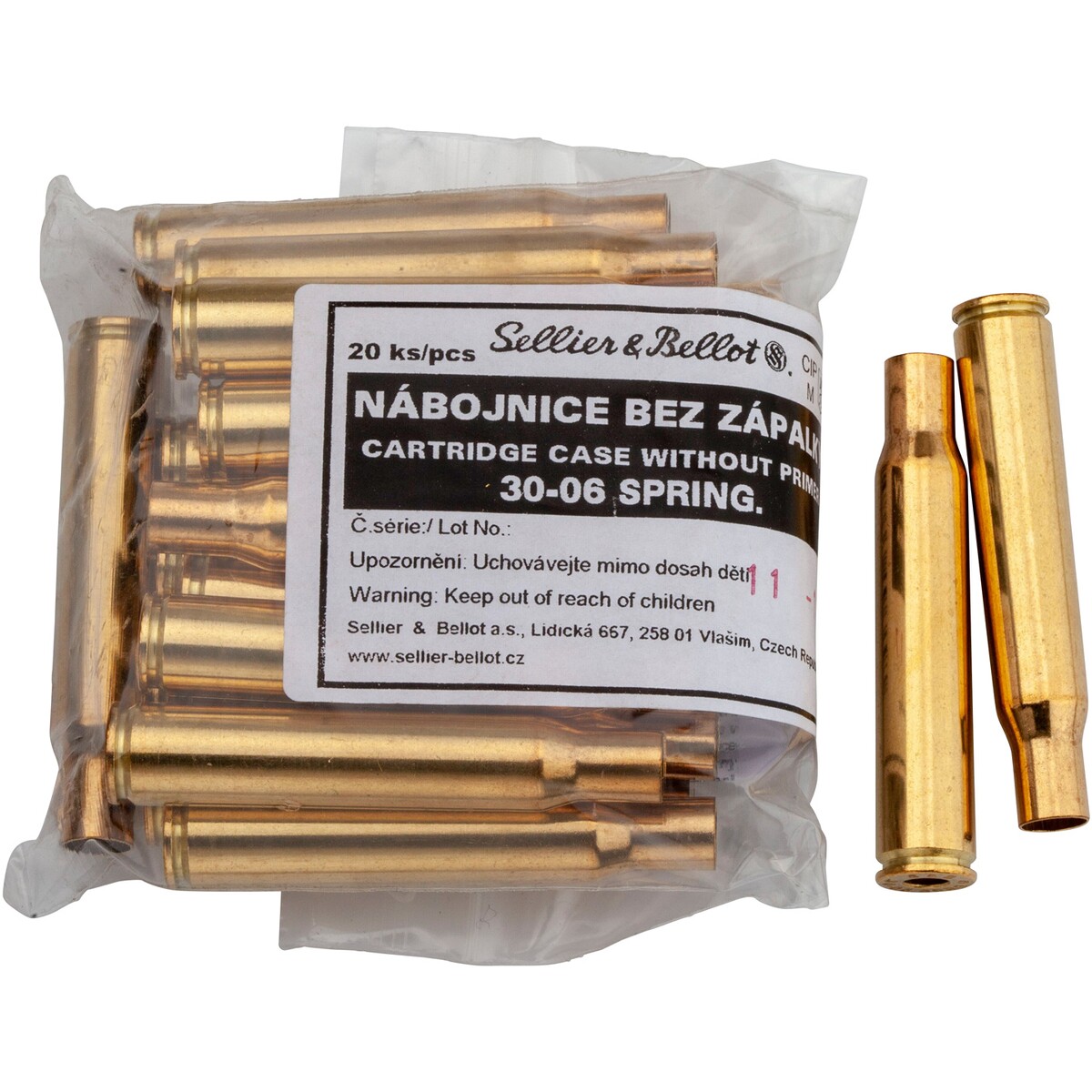 Hülsen .30-06 Springfield – 20 Stück
