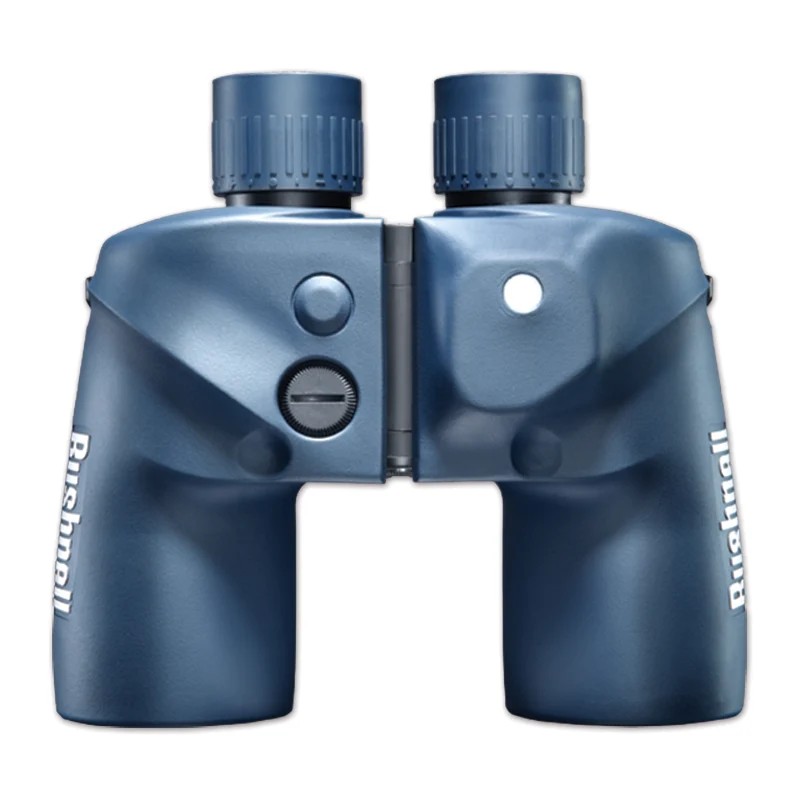 BUSHNELL FERNGLAS MARINE 7X50MM BLUE PORRO PRISM WP, FP MIT ENTFERNUNGSABSEHEN UND KOMPASS