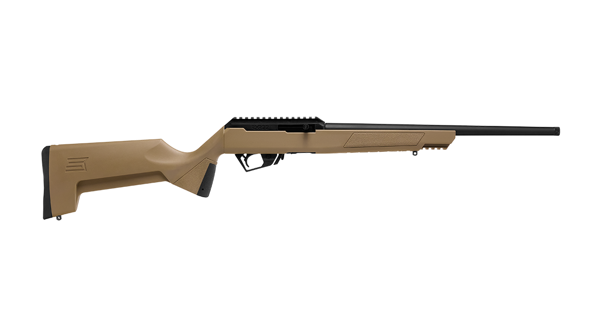 SAVAGE RXR22 SEMI AUTO .22 LR 16,5"/42CM 1/2"-28 FLAT DARK EARTH