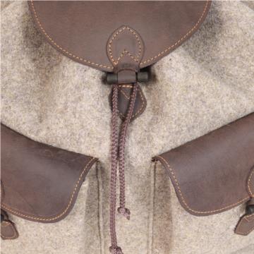AKAH Wollfilz-Rucksack lautlos