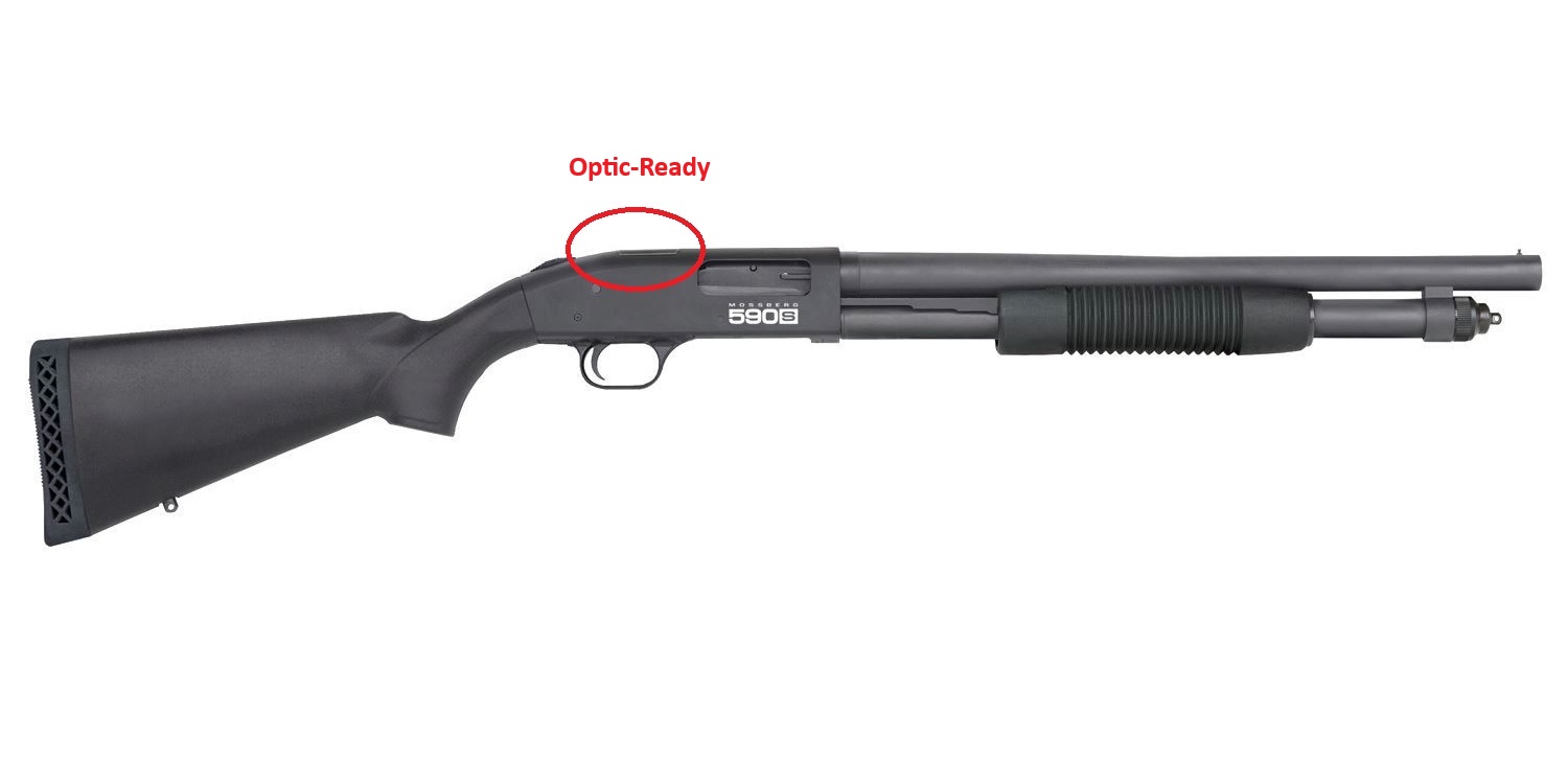 Mossberg 590S Optic-Ready 18,5" Black