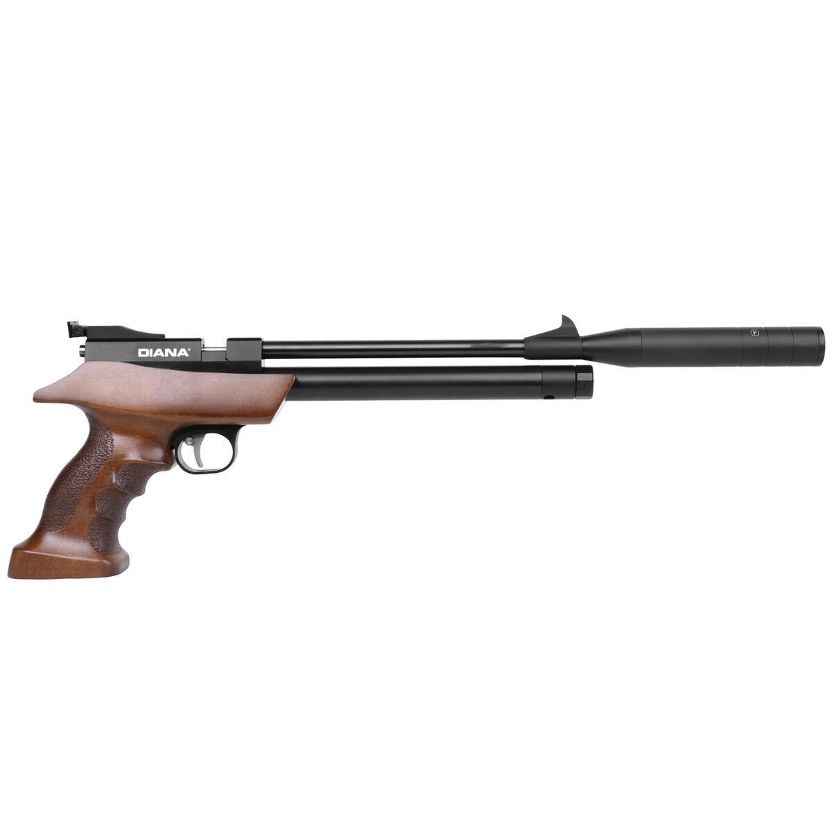 Luftpistole Bandit Gen II Pressluft – Kaliber 4,5 mm – Magazinkapazität 9 Schuss, Energie max. 130 m/s