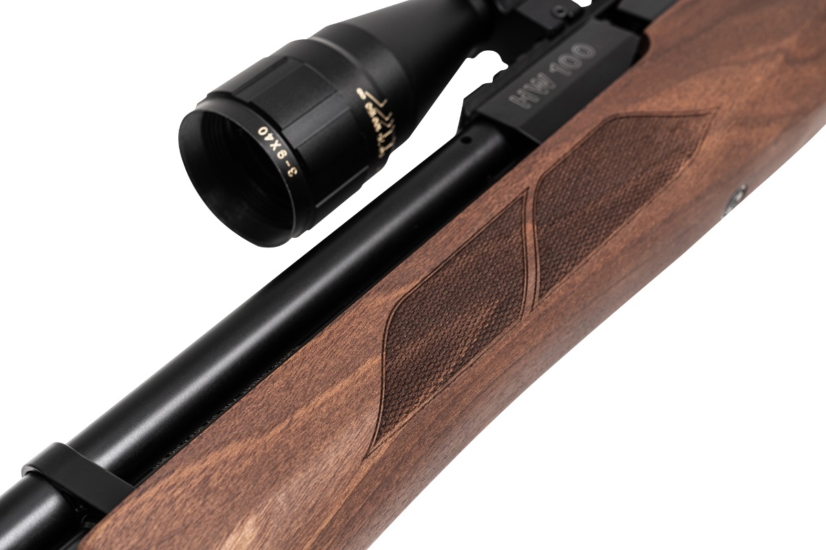 HW-PLG 100 S "F" (5,5mm/ Schalldämpfer / Sportschaft / langer Lauf)
