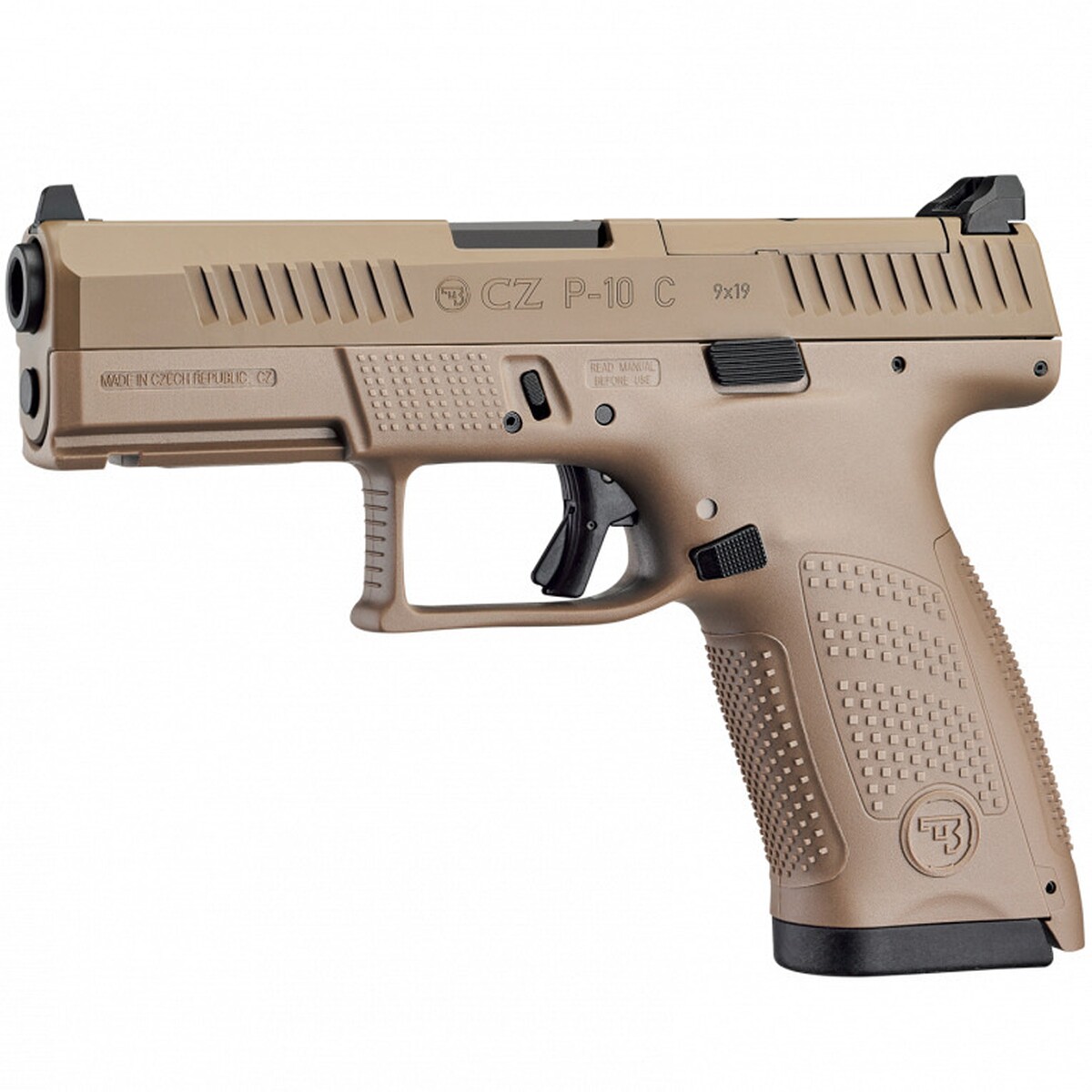 Pistole P-10 C OR – FDE Cerakote