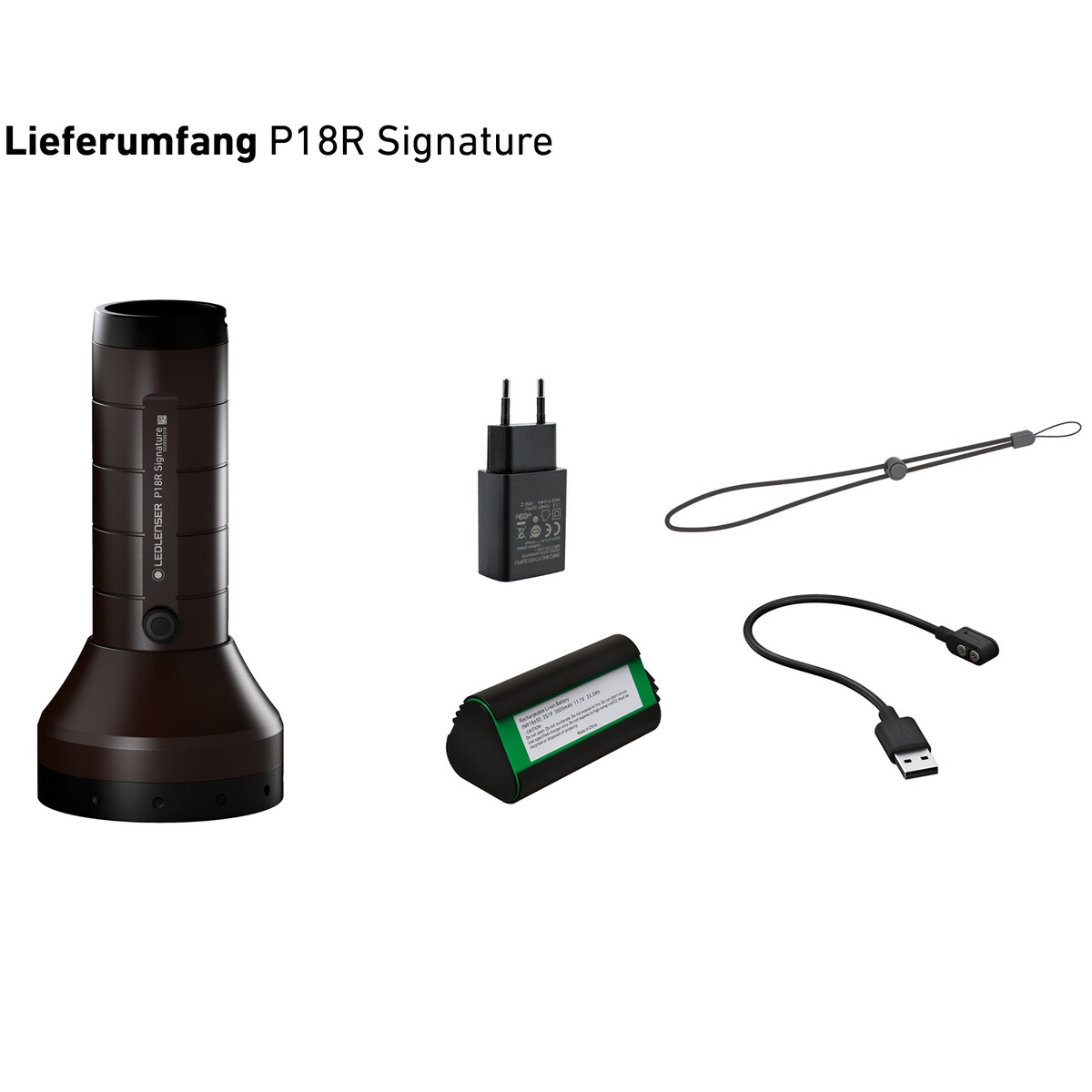 Taschenlampe P18R signature
