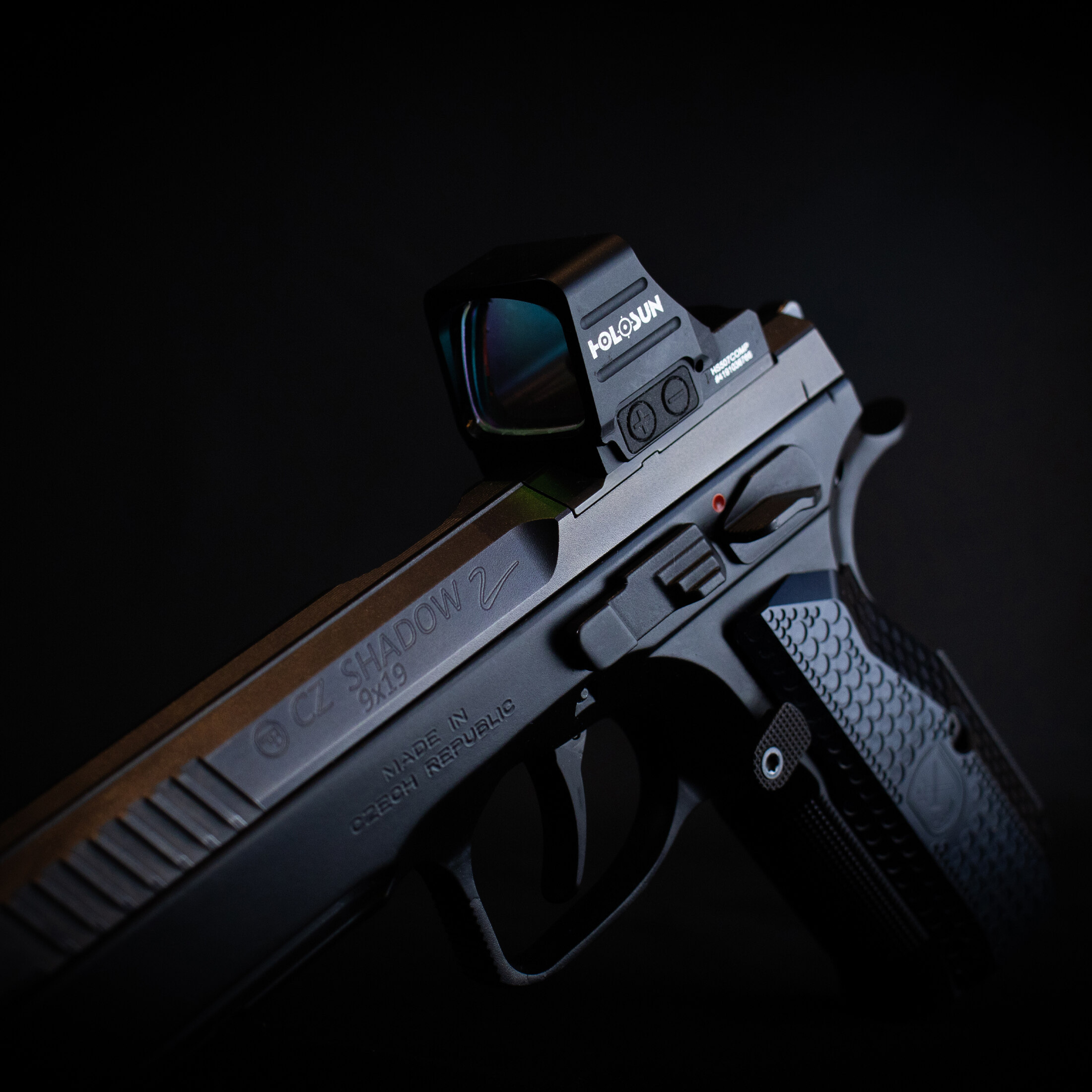 Holosun HS407COMP-GD6 Offenes Reflex Goldpunktvisier