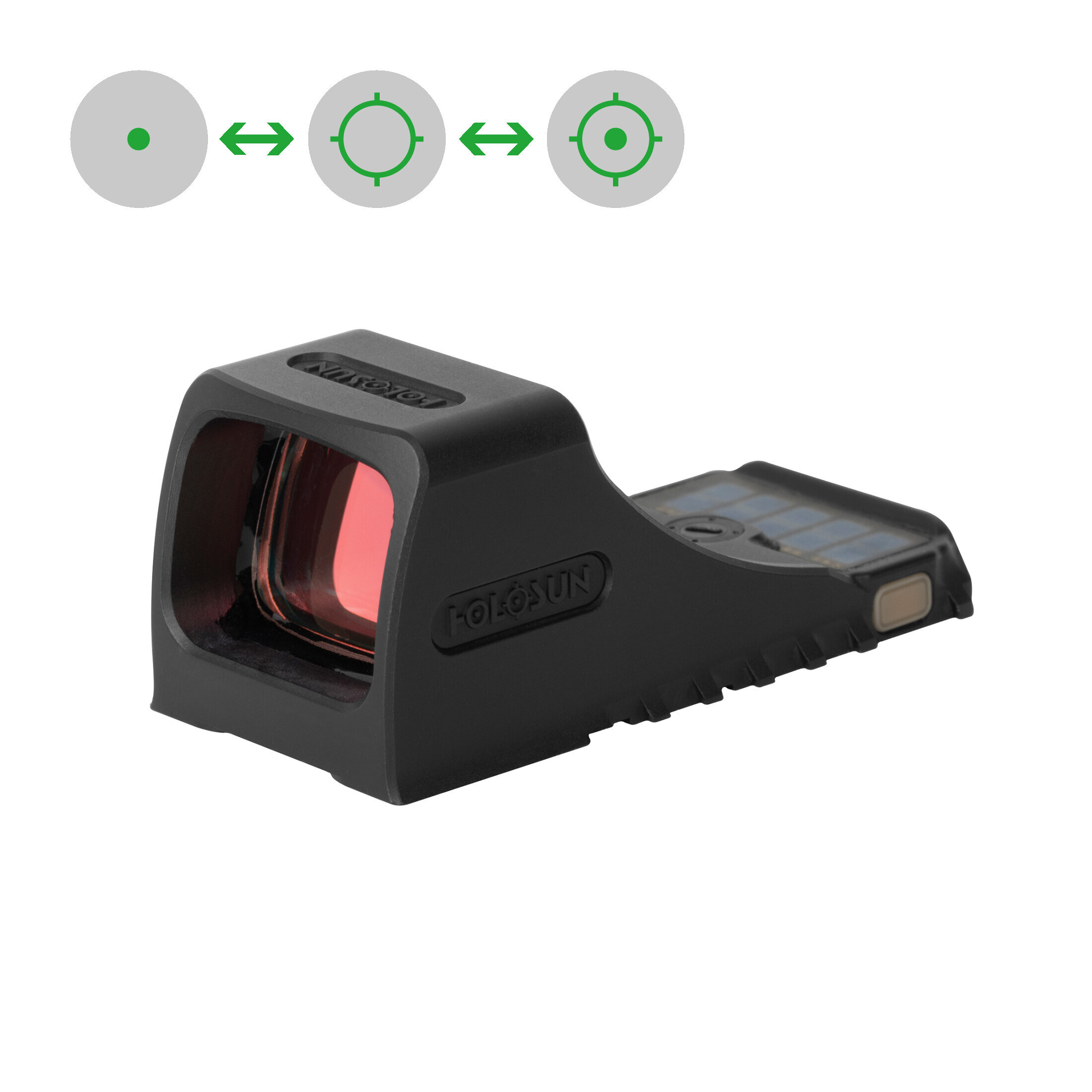 Holosun SCS-P10-GR Offenes Reflex Grünpunktvisier