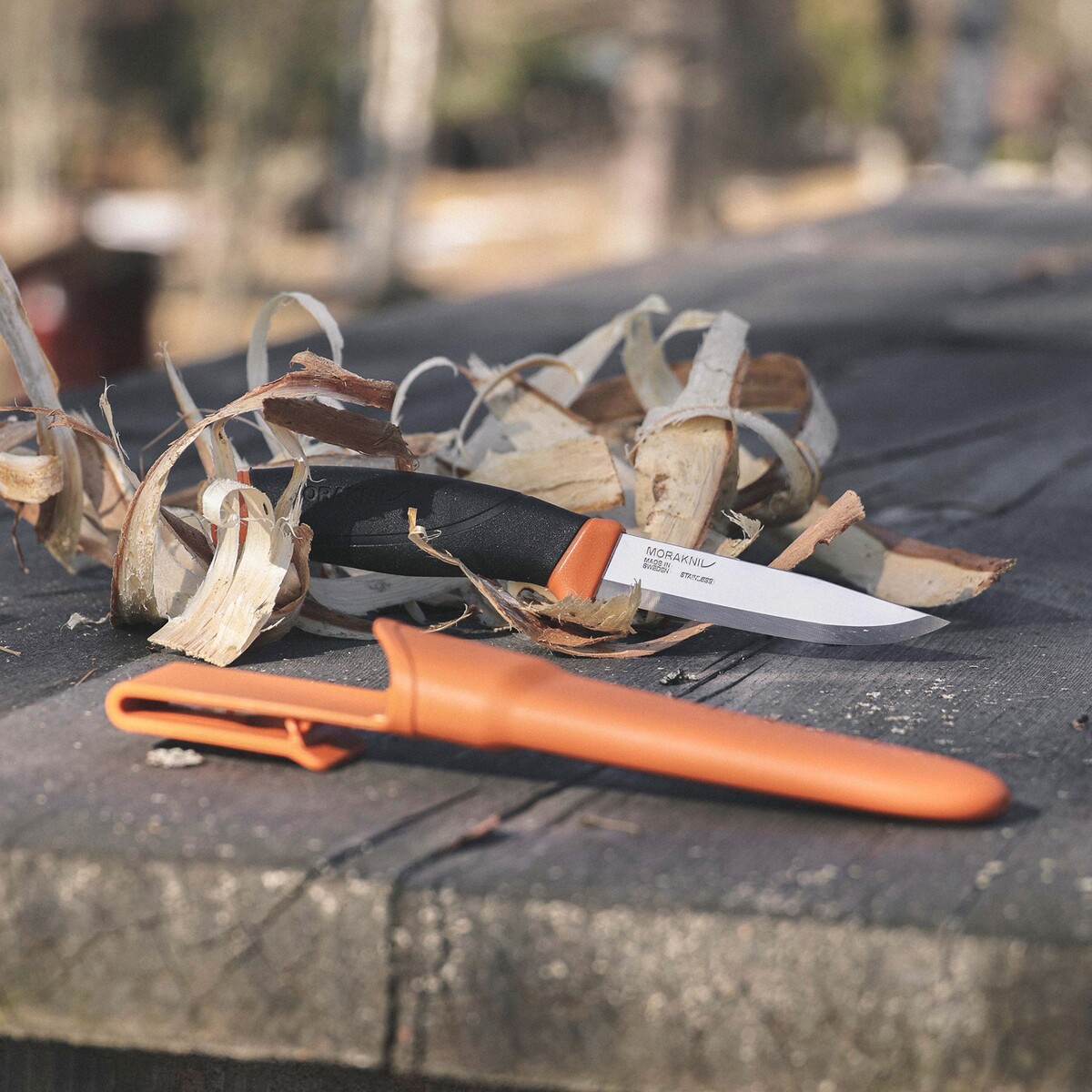Messer Companion (S) – Burnt Orange