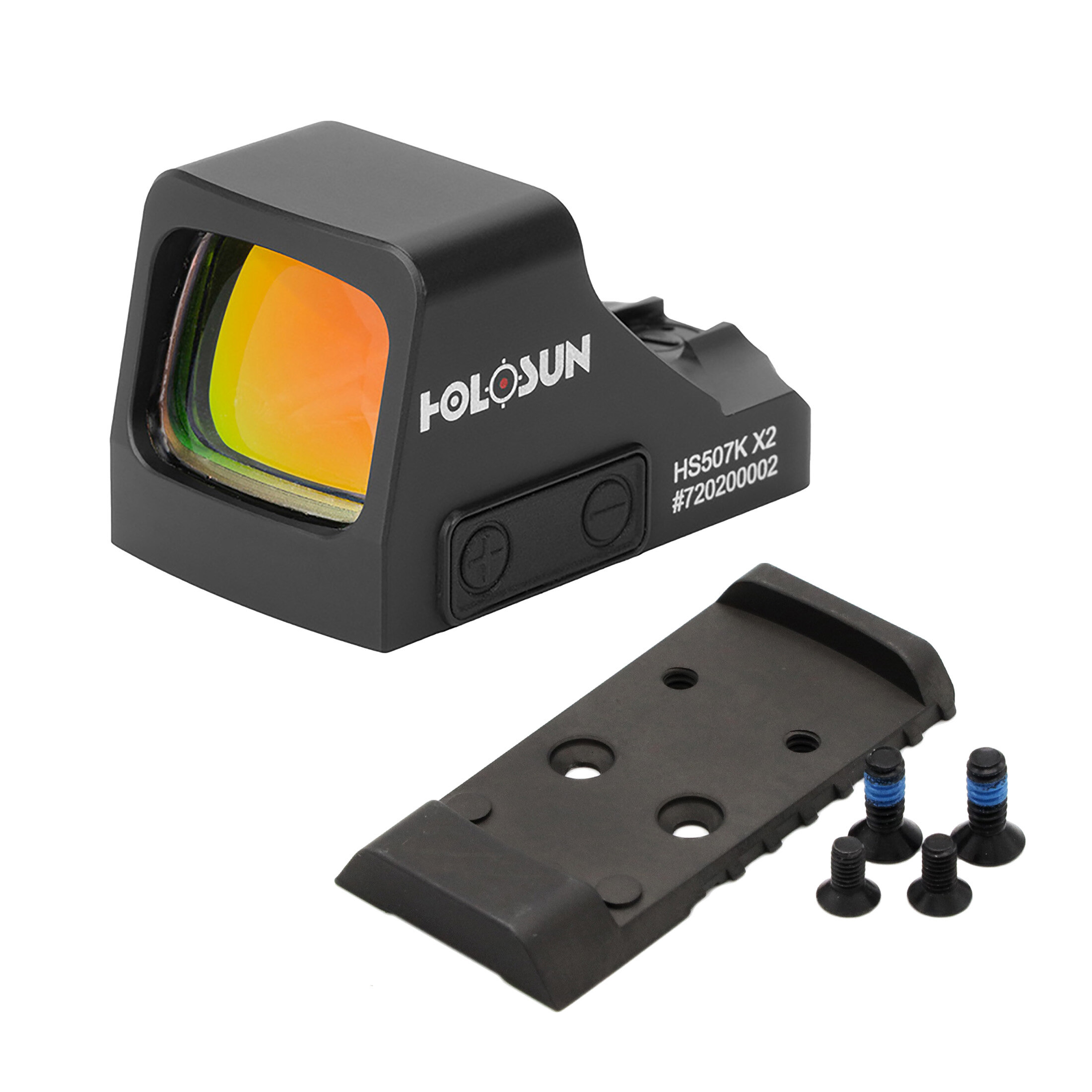 Holosun HS507K-X2 Offenes Reflex Rotpunktvisier (HS507K-X2-CZ-S2)