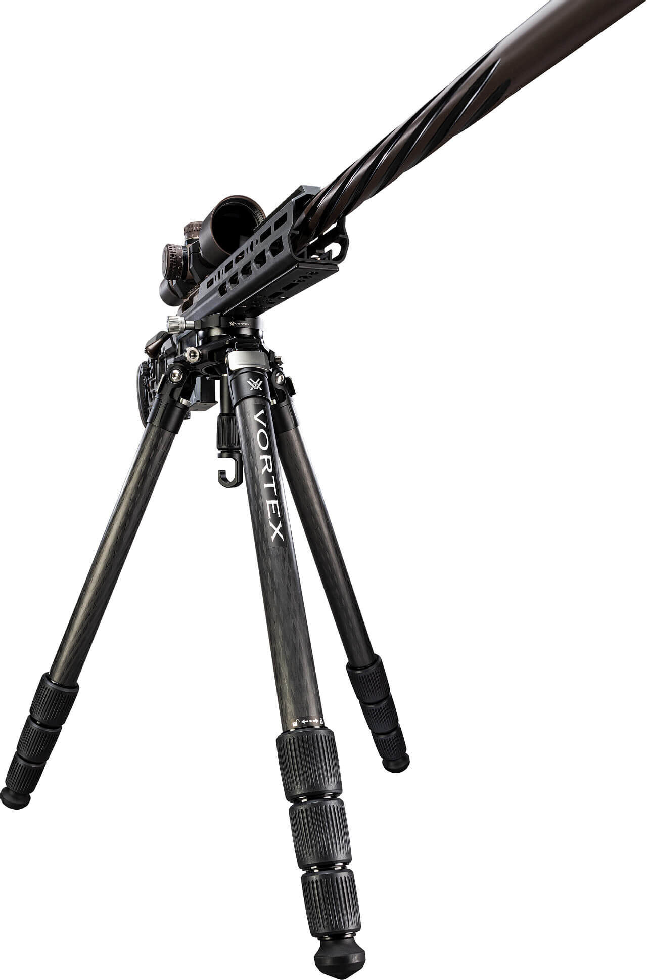 Vortex Radian Carbon Stativ Kit Nivellierkopf