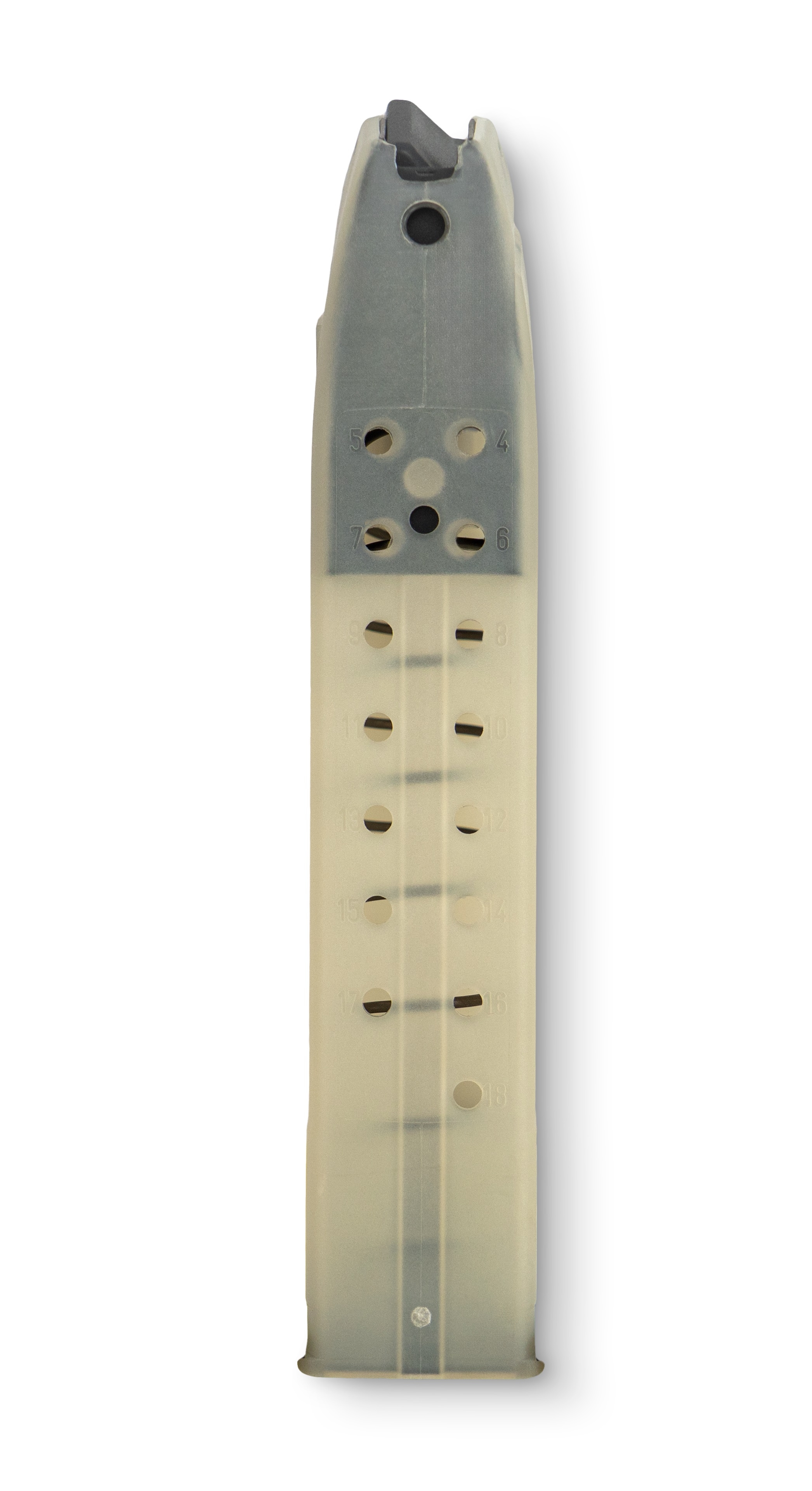 18-Schuss Magazin f. Expert, Elite (9x19 u. 9mm/.40 S&W USP-Griffstücke)