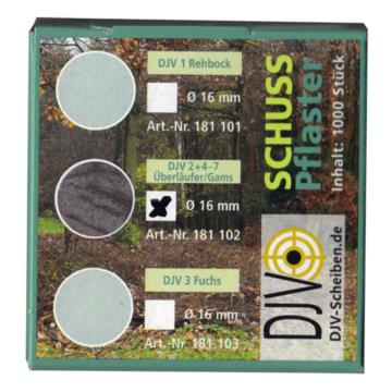 DJV Schusspflaster grau