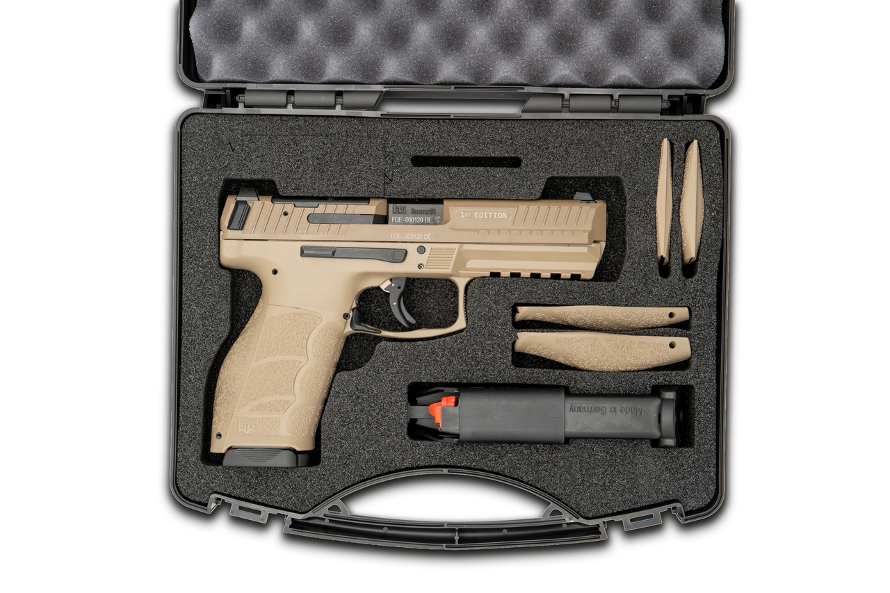 HK-Pistole SFP9F OR A1, SPECIAL EDITION - FDE (9mm, 2x 17-Schuss-Mag.)