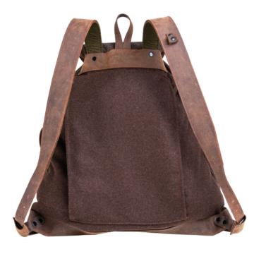 AKAH Loden-Rucksack braun/grün
