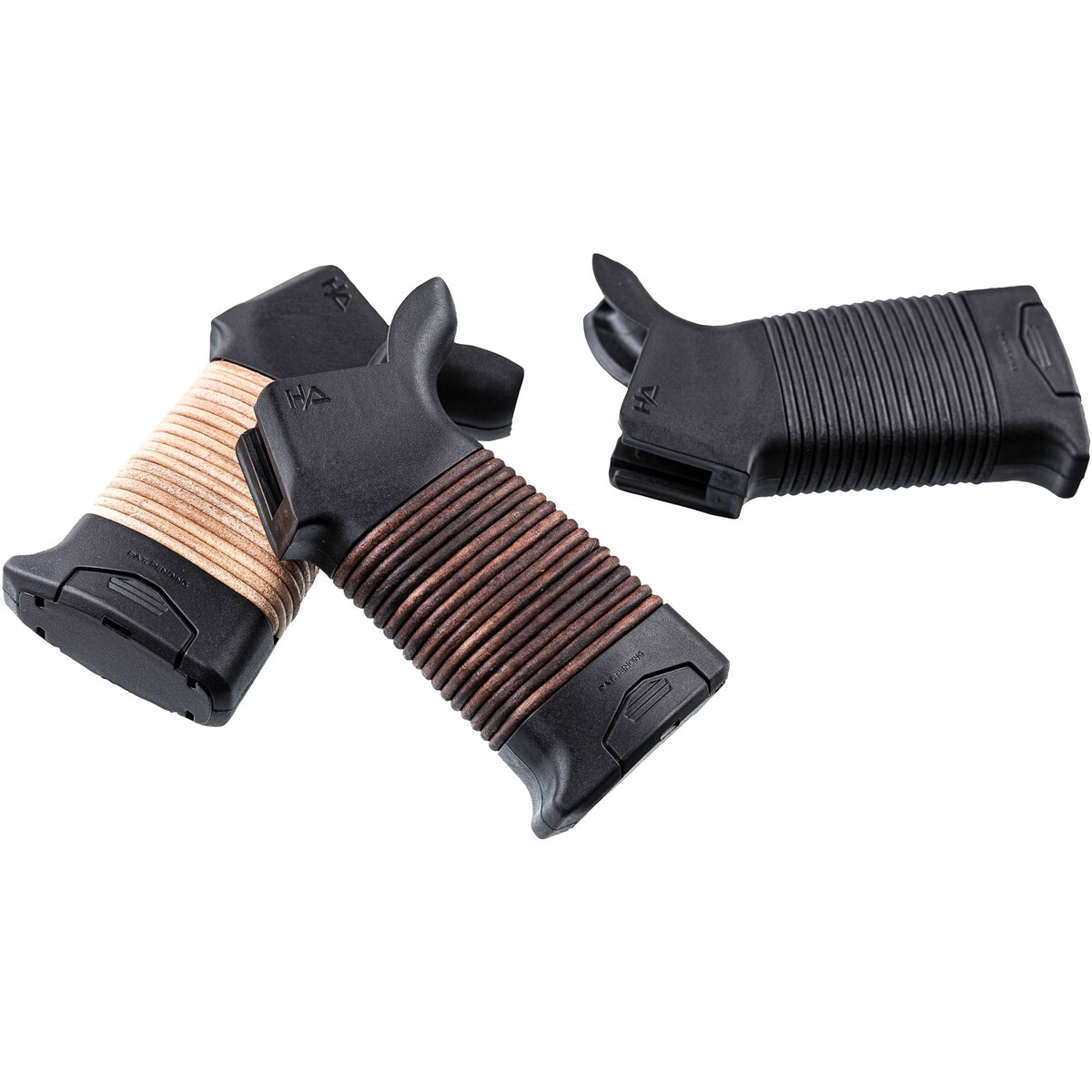 Pistolengriff AR15 Leather Grip – Braun
