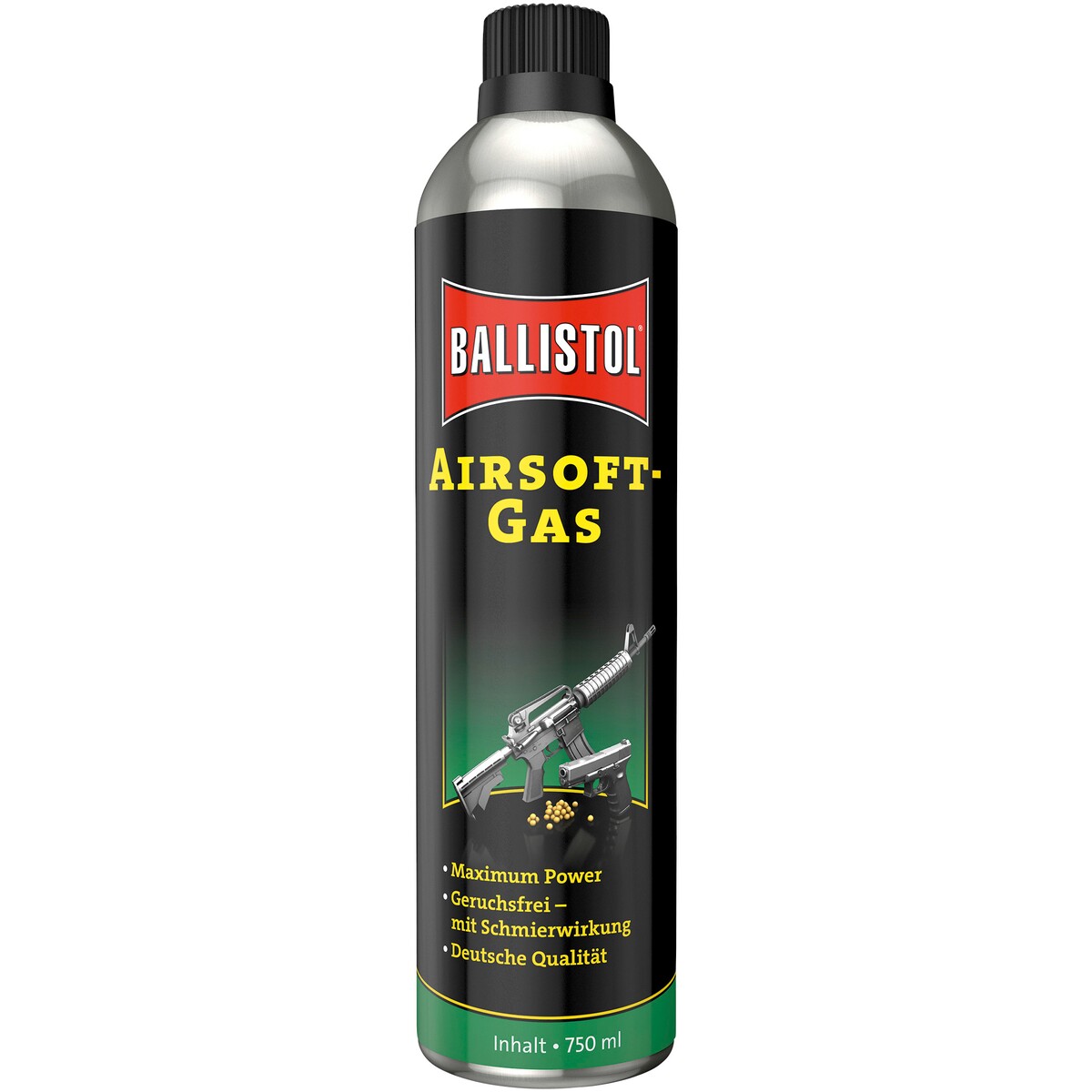 Airsoft Gas Nachfüllflasche – Inhalt 750 ml