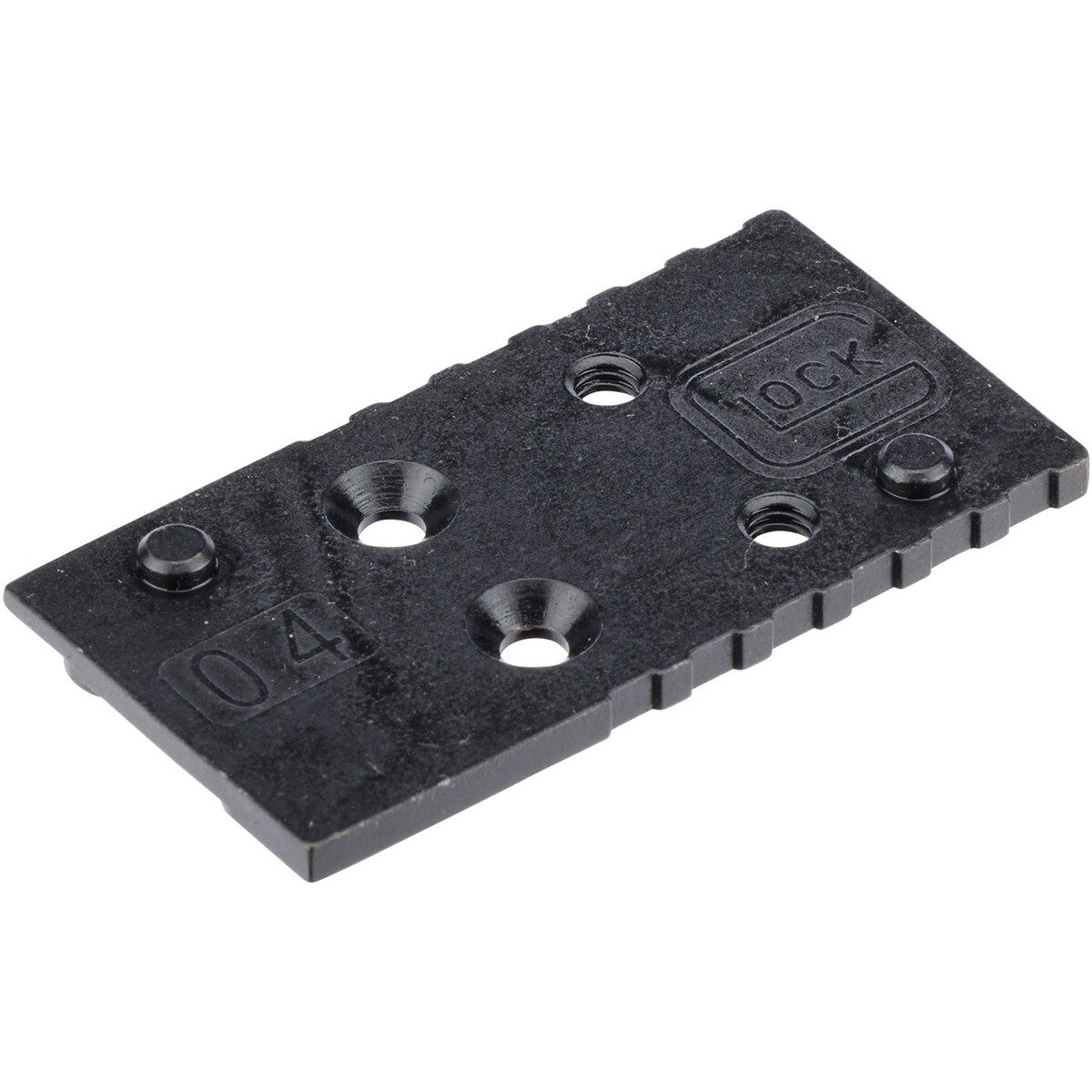 Adapterplatten-Set Glock MOS – 25,5 mm – Nr. 4 für Leupold, Eotech