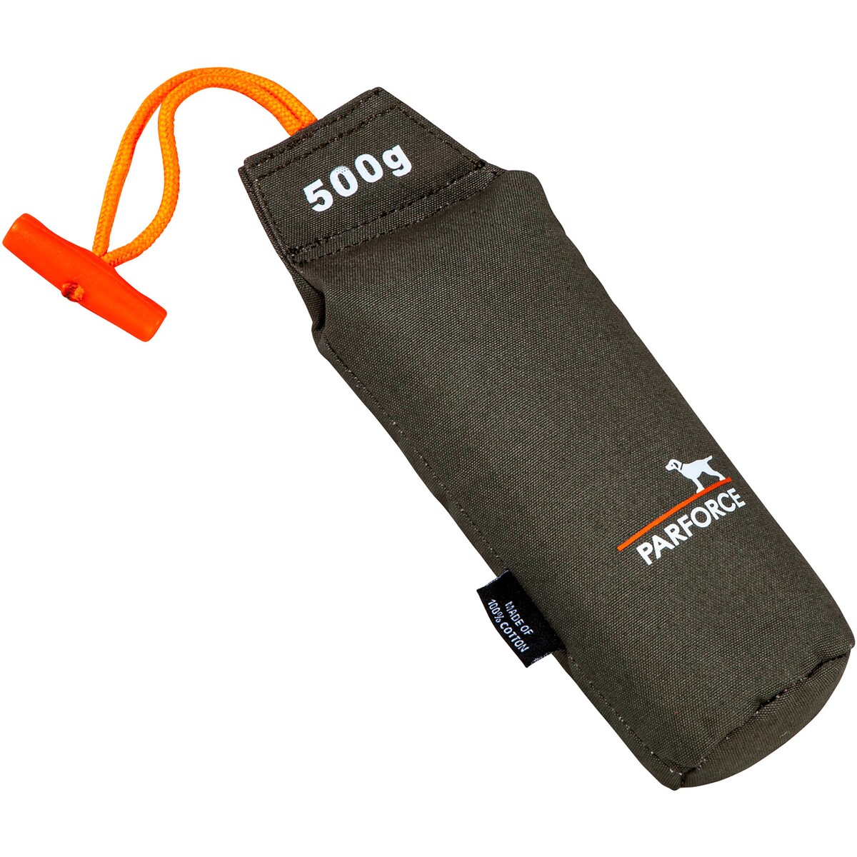 Parforce Apportierdummy – Gewicht 500 g – Ø 6,5 cm, Länge 21,5 cm