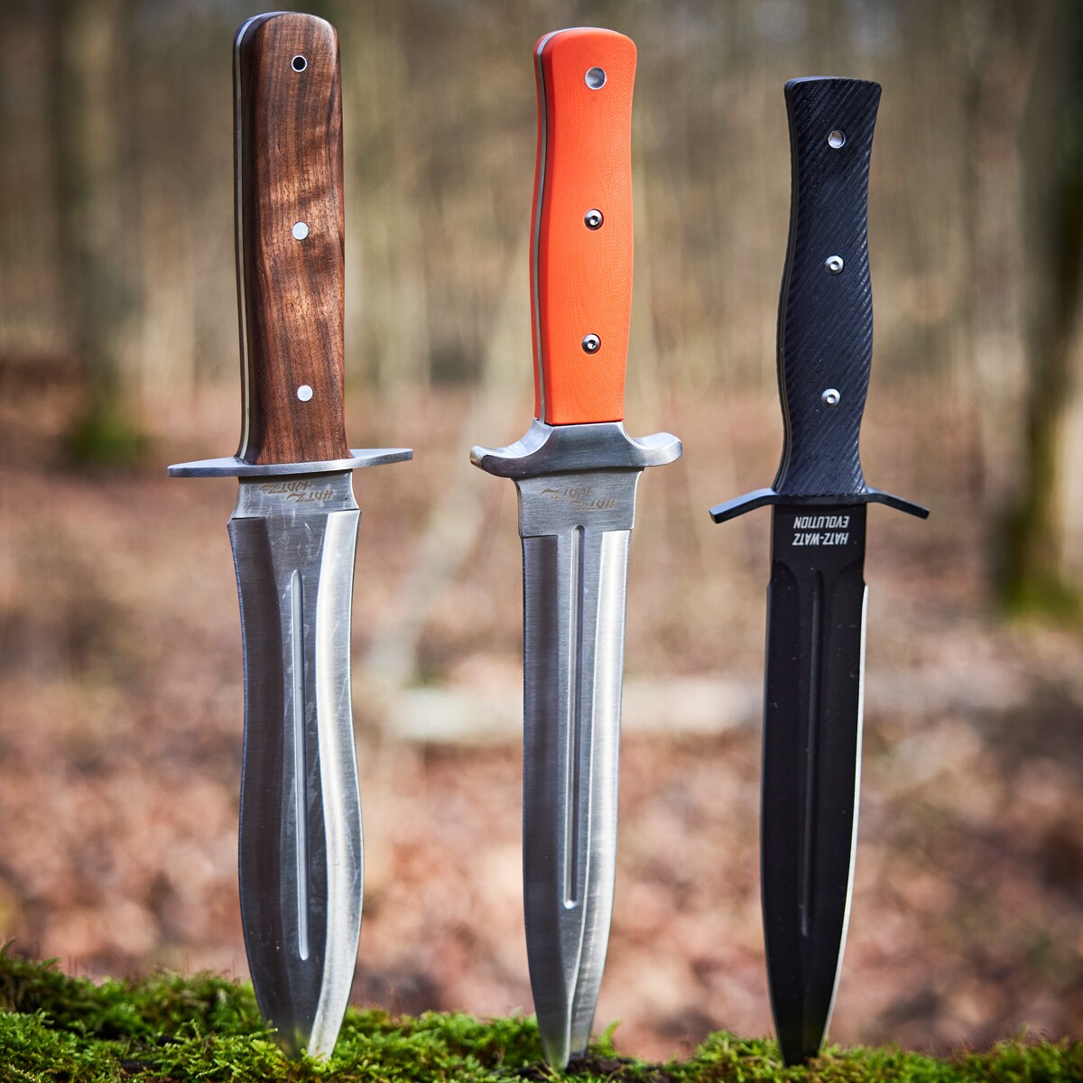 Messer Sautöter Hatz-Watz Boar Hunter G10 FT – mit Full-Tang
