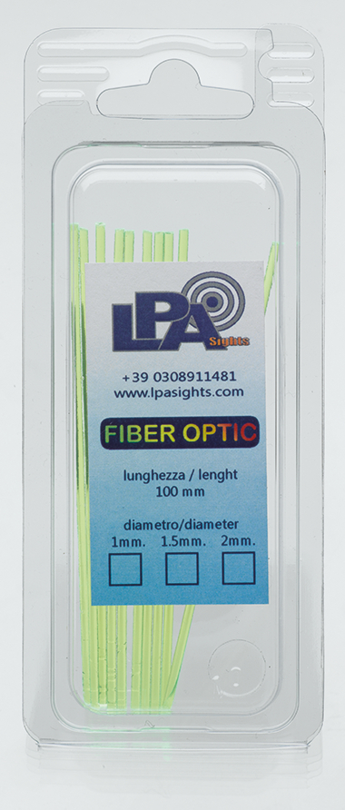 "Fiber Optic"-Stäbe, Set á 10 Stck. (grün, Ø = 1,5 mm)