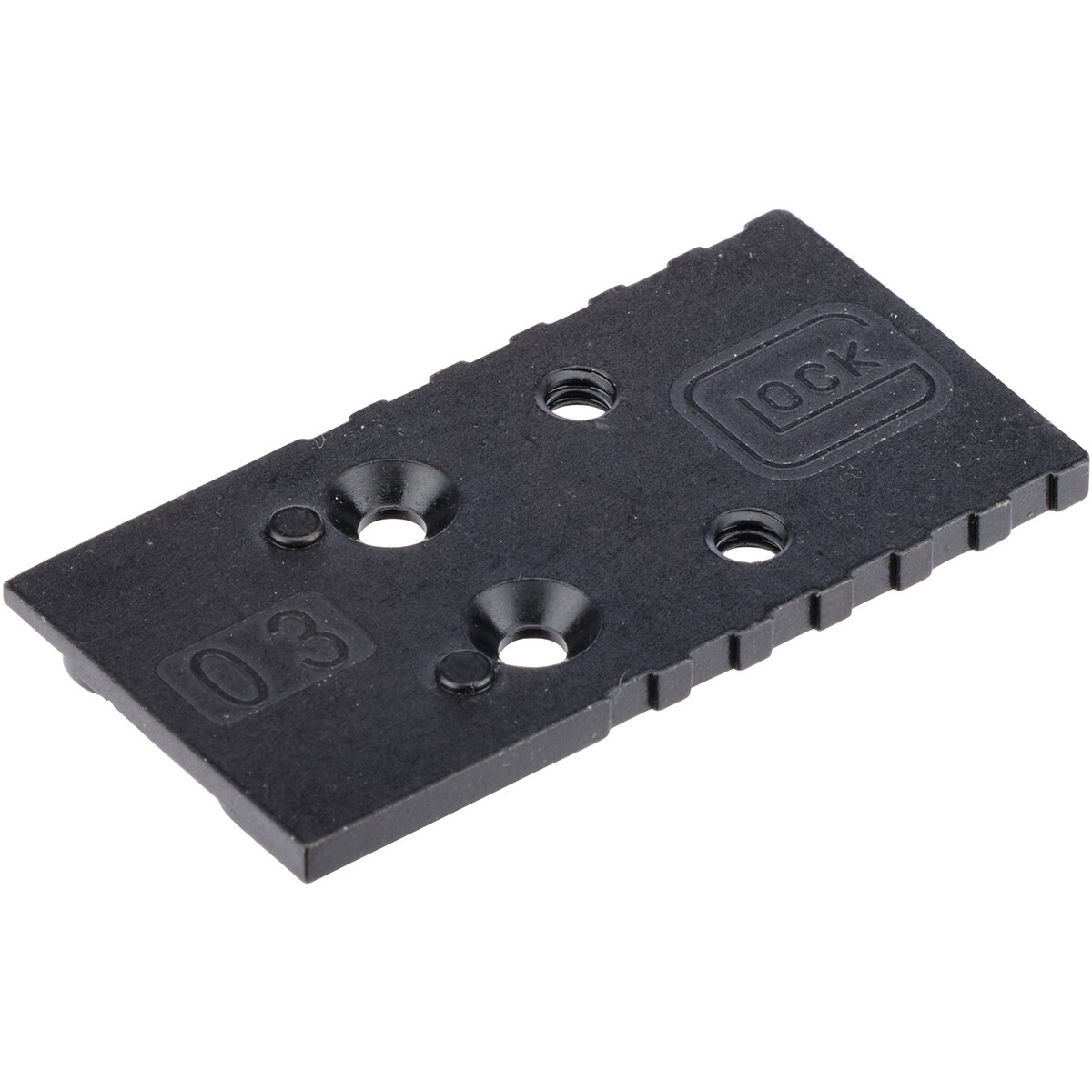 Adapterplatten-Set Glock MOS – 25,5 mm – Nr. 3 für C-More