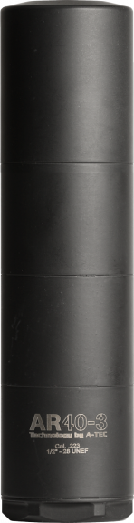 A-TEC SCHALLDÄMPFER AR 40-3 GEN2 .224 1/2"-28 UNEF