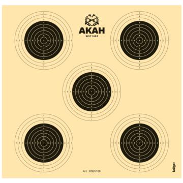 AKAH Luftgewehr-Scheibe 14 x 13,5 cm