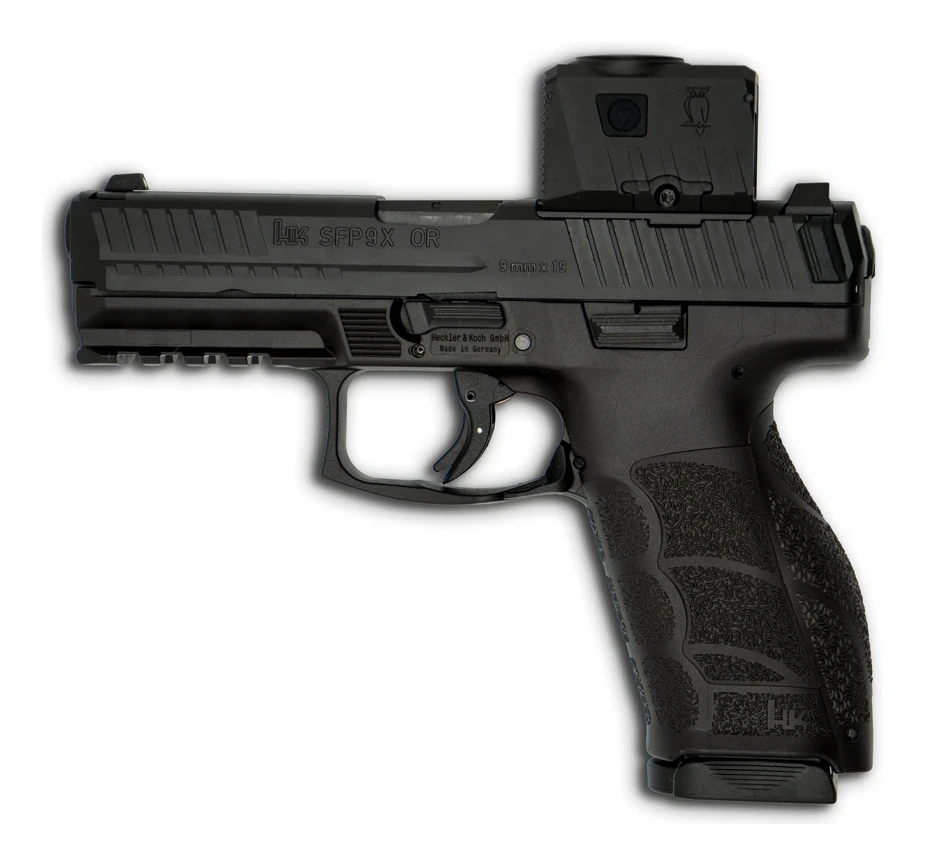 Heckler & Koch SFP9X OR A1, Kal. 9 mm Luger inkl. Noblex NV 1x25 CS Sight