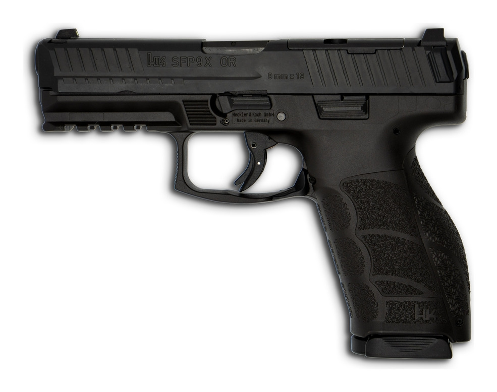 HK-Pistole SFP9X OR A1 (9mm, inkl. zwei 17-Schuss Mag.)