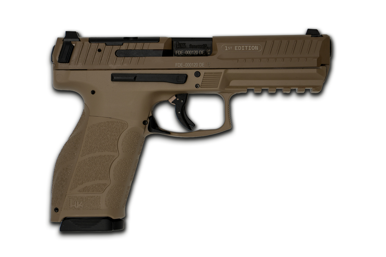 HK-Pistole SFP9F OR A1, SPECIAL EDITION - FDE (9mm, 2x 17-Schuss-Mag.)