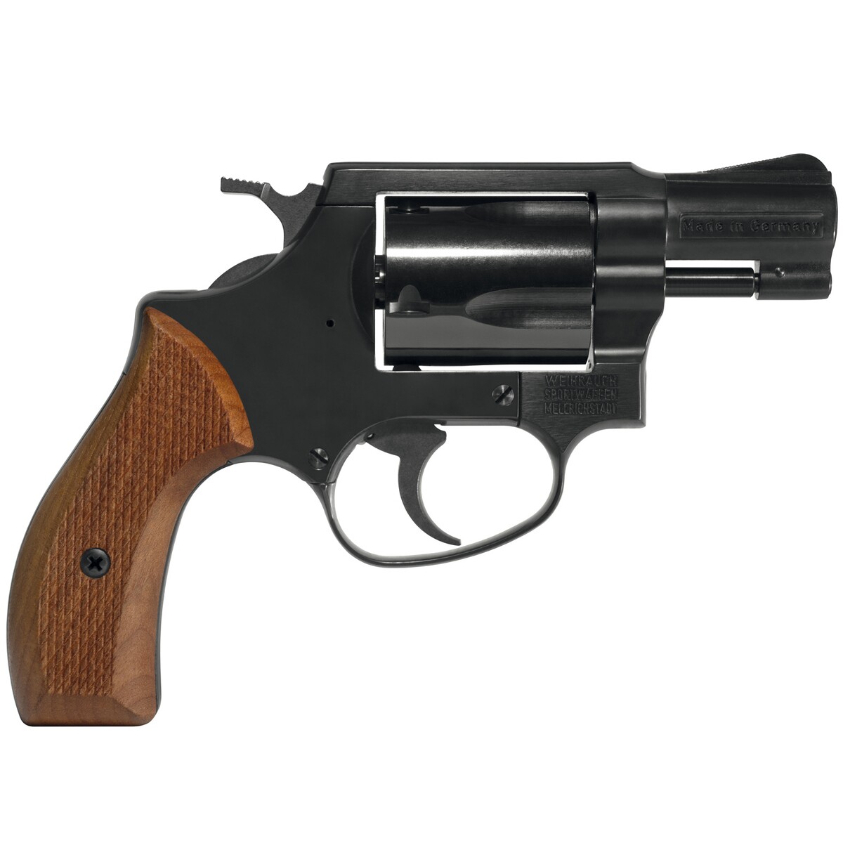 Schreckschuss Revolver Arminius HW 37 – Holzgriffschalen