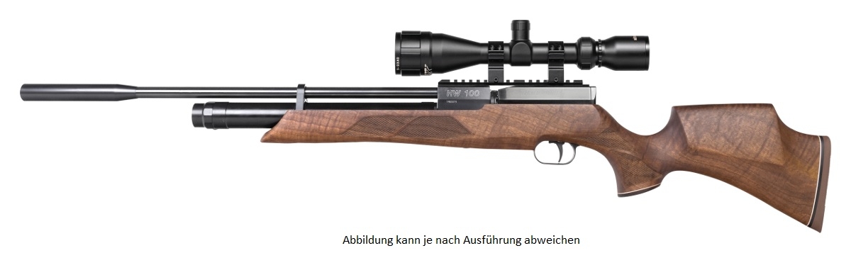 HW-PLG 100 S "F" (5,5mm/ Schalldämpfer / Sportschaft / langer Lauf)
