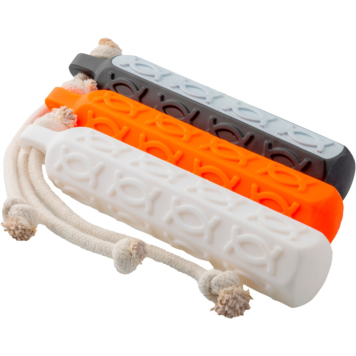 Apportierdummy Bumper – Orange Ø 4,6 cm, Länge 24 cm, Gewicht 200g