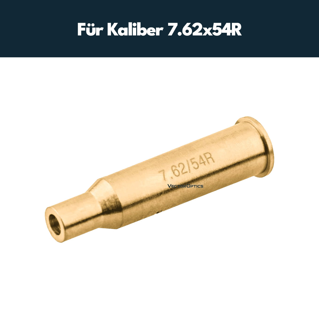 Vector Optics SCBCR-09 Laser Boresighter in Patronenform – 7,62x54