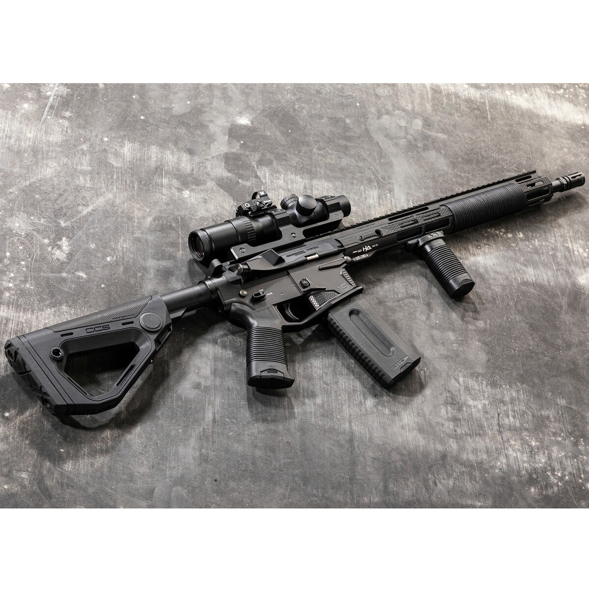 Pistolengriff AR15 Leather Grip – Schwarz