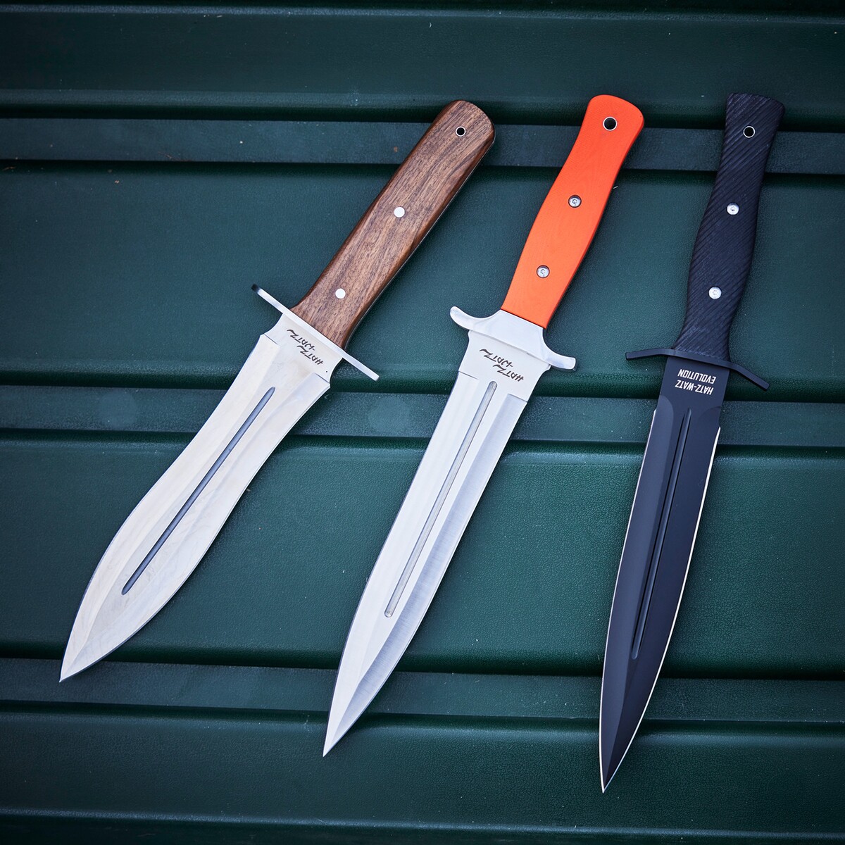 Messer Sautöter Hatz-Watz Boar Hunter G10 FT – mit Full-Tang