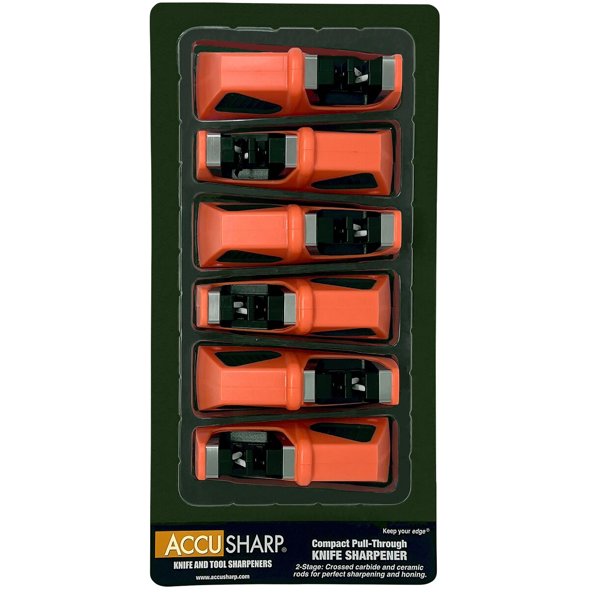 Messerschärfer Pull-Through Compact – 6 Stück