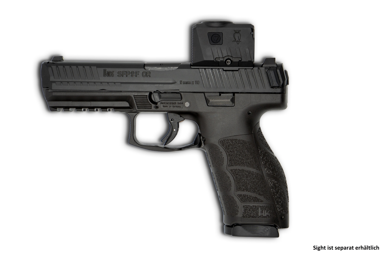 HK-Pistole SFP9F OR A1 (9mm,  schwarz, 2x 17-Schuss-Mag.)